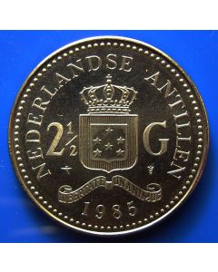 Netherlands Antilles  2½ Gulden1985 km# 25