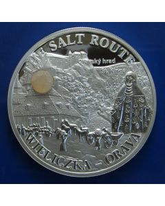 Malawi 	 20 Kwacha	2009	 Wieliczka orava - The Salt Routes - Silver / Proof