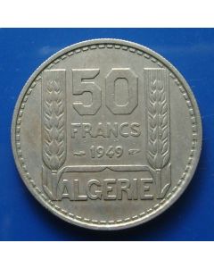 Algeria  50 Francs1949 km# 92   Schön# 2