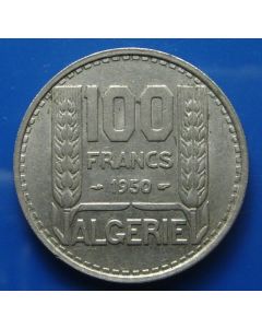 Algeria  100 Francs1950 km# 93  Schön# 3