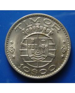 Timor 10 Escudos 1970 km# 22  