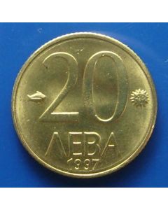 Bulgaria  20 Leva1997km# 228