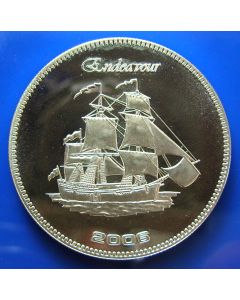 Somalia 	 250 Shillings	2006  - Endeavour - Silver / Proof