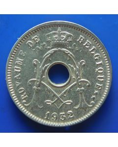 Belgium 	 5 Centimes	1932	 Albert I (French text; with star)  km# 93