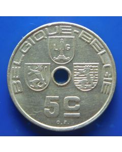 Belgium 	 5 Centimes	1938	 Léopold III (BELGIQUE-BELGIE) km# 110.1
