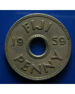 Fiji Islands Penny1959km# 21   Schön# 22