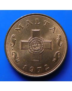 Malta 	 Cent	1972	 - The George Cross