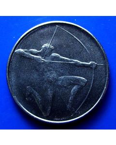 San Marino 	 100 Lire	1980	 Archery