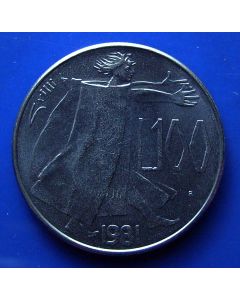 San Marino 	 100 Lire	1981	 self-forgetfulness, the renunciation of one's own profit, for the sake of others is represented