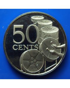 Trinidad & Tobago  50 Cents1978p km# 33