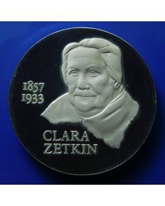 Germany Democratic Republic 	 20 Mark	1982	 125th Ann. Birth of Clara Zetkin - Silver / Proof