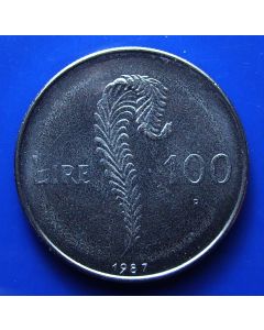 San Marino 	 100 Lire	1987	 15Th. Ann. Resumption of Coinage