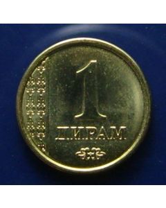  Tajikistan 	 Diram	2011	 unc