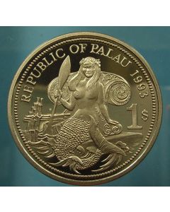 Palau  Dollar1993 km# 3  