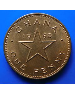 Ghana Penny 1958km# 2  Schön# 2