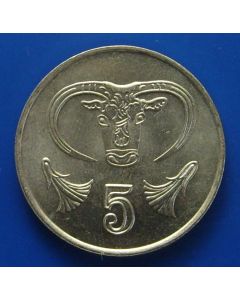 Cypruskm# 55.2 5 Cents