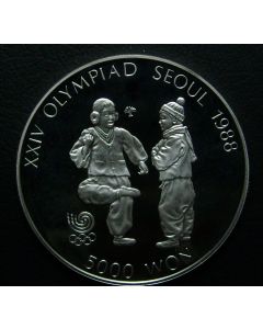 Korea  5000 Won1987km# 61