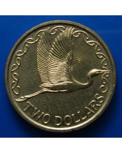 New Zealand  2 Dollars1990km# 79 