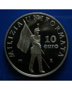 San Marino  10 Euro 2005 km# 344 