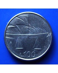 San Marino 	 100 Lire	1990	 1,600 Years of History