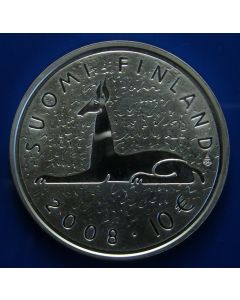 Finland  10 Euro2008 km# 142  