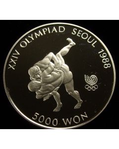 Korea  5000 Won1988km# 70 