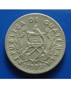 Guatemala 	 5 Centavos	1979