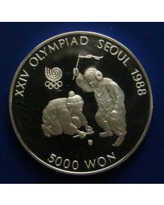 Korea  5000 Won1988km# 71 