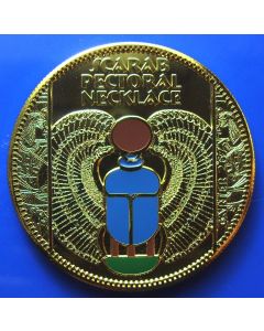 Somalia 	 250 Shillings	2008	 - Jcarab Pectoral necklace, enameled - Gilt