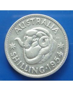 Australia  Shilling1954km#53 