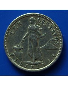 Philippines  10 Centavos1945 km# 181