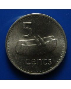 Fiji Islands  5 Cents1981km# 29   Schön# 29