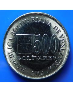 Venezuela  500 Bolivares2004 Y# 94 