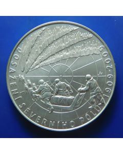Czech Republic  200 Korun  2009	100th Anniversary of the Reaching of the North Pole – Silver