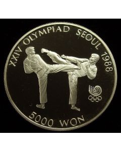 Korea  5000 Won1987km# 66  