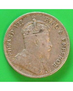 East Africa and Uganda	 25 Cents	1906	 Silver