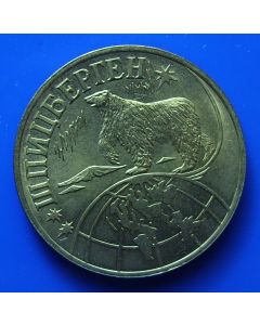 Spitzbergen  2 Roubles1998 X# Tn13 