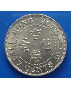 Hong Kong  50 Cents1972 km# 34   Schön# 21b