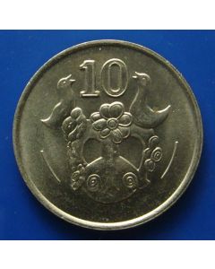 Cypruskm# 56.2 10 Cents