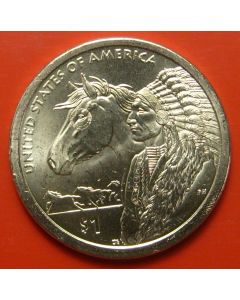 United States Sacagawea Dollar 2012d km#528 