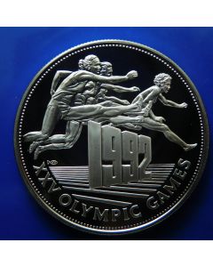 Belize	 25 Dollars	1992	 Hurdling