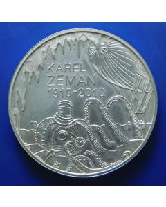 Czech Republic  200 Korun  2010	100th Anniversary of the Birth of Director Karel Zeman – Silver