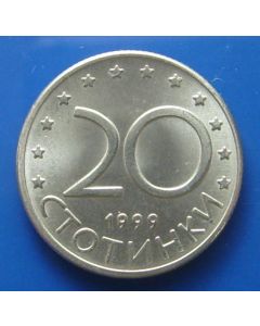 Bulgaria  20 Stotinki1999 km# 241