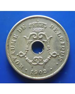 Belgium 	 10 Centimes	1902	Léopold II (French text - Small date) km# 48