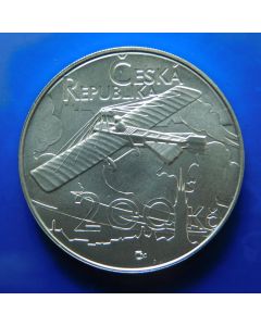 Czech Republic  200 Korun  2011	100th Anniversary of the First Long-distance Flight by Jan Kašpar – Silver
