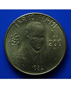 San Marino  200 Lire1984 km# 166  