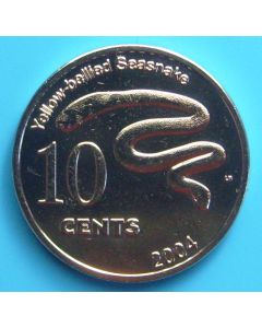 Keeliing Cocos 10 Cents2004 x#12 