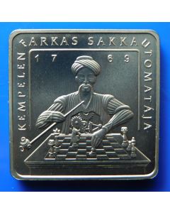 Hungary	 500 Forint	2002	 Farkas Kempelen's Chess Machine - BU