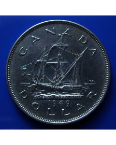 Canada Dollar1949km# 47