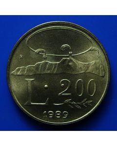 San Marino  200 Lire1989 km# 238 